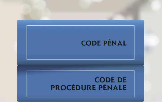 code pénal et code de procédure pénale